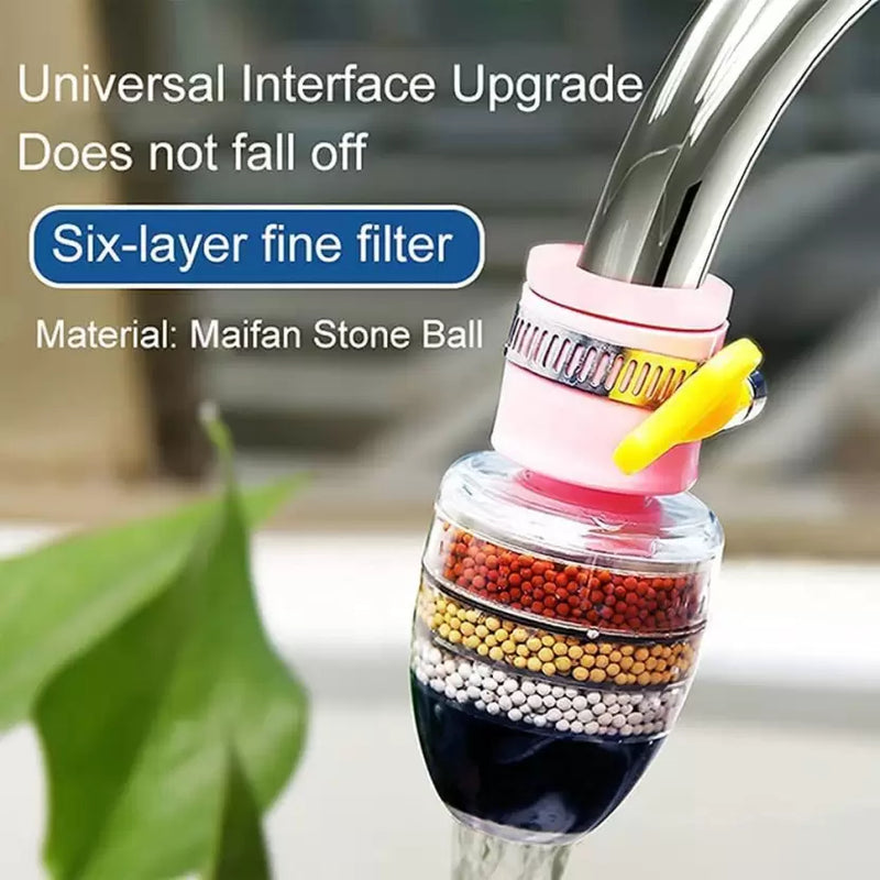 Carbon-Clean™ -  Activated Charcoal Water Faucet Filter 💧✨ (Buy 1 Get 1 Free🔥🔥)